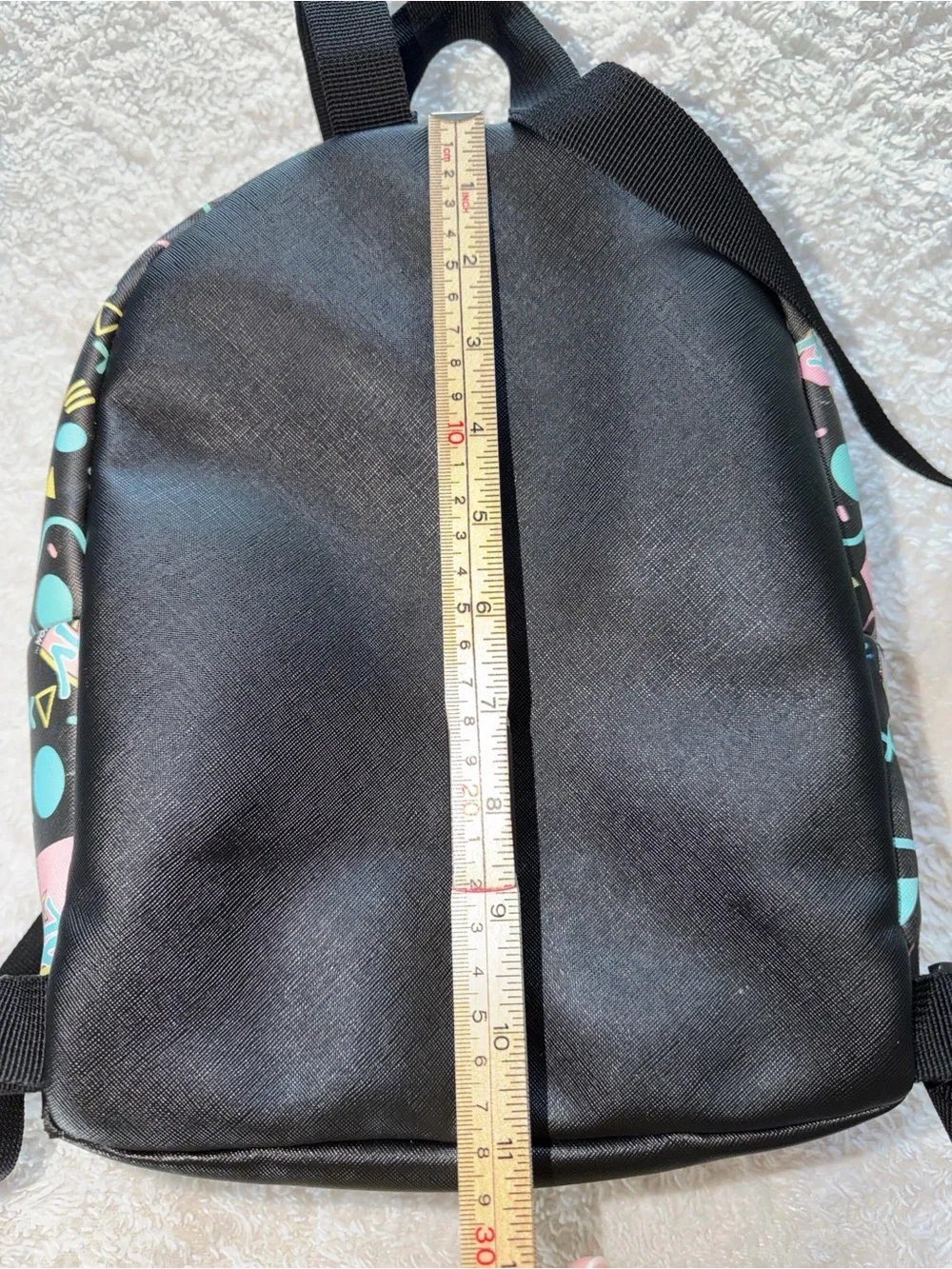 MTV Mini Retro Backpack with Geometric Print